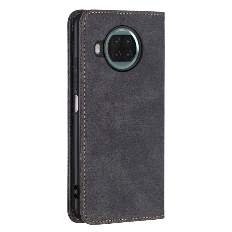 For Xiaomi Mi 10T Lite 5G Magnetic RFID Blocking Anti-Theft Leather Case with Holder & Card Slots & Wallet