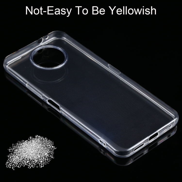 For Nokia G50 0.75mm Ultra-thin Transparent TPU Soft Protective Case