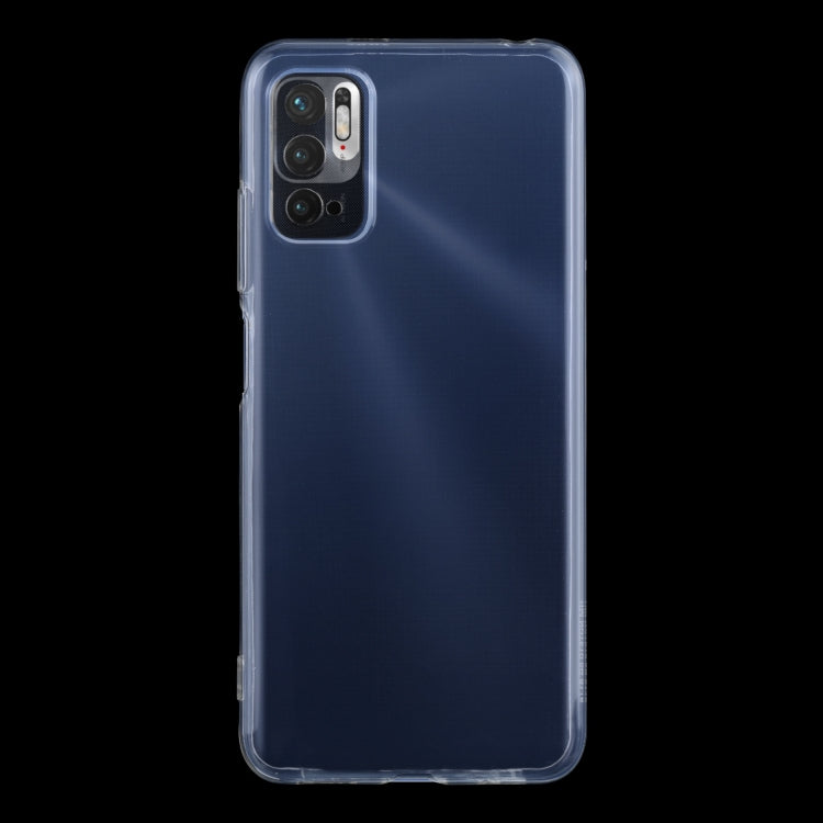 For Xiaomi Redmi Note 10 5G 0.75mm Ultra-thin Transparent TPU Soft Protective Case