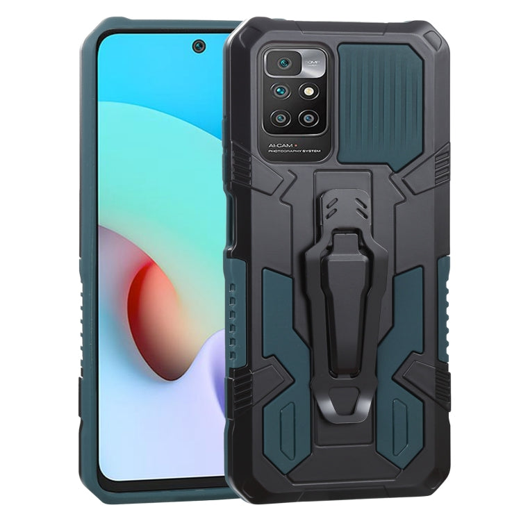 For Xiaomi Redmi 10 Armor Warrior Shockproof PC + TPU Protective Case
