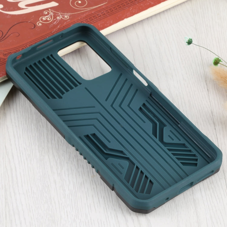 For Xiaomi Redmi 10 Armor Warrior Shockproof PC + TPU Protective Case