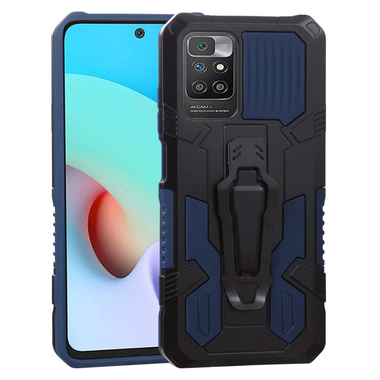 For Xiaomi Redmi 10 Armor Warrior Shockproof PC + TPU Protective Case