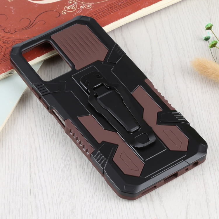 For vivo Y21s Armor Warrior Shockproof PC + TPU Protective Case