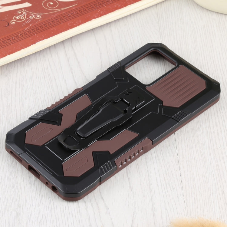 For vivo Y21s Armor Warrior Shockproof PC + TPU Protective Case