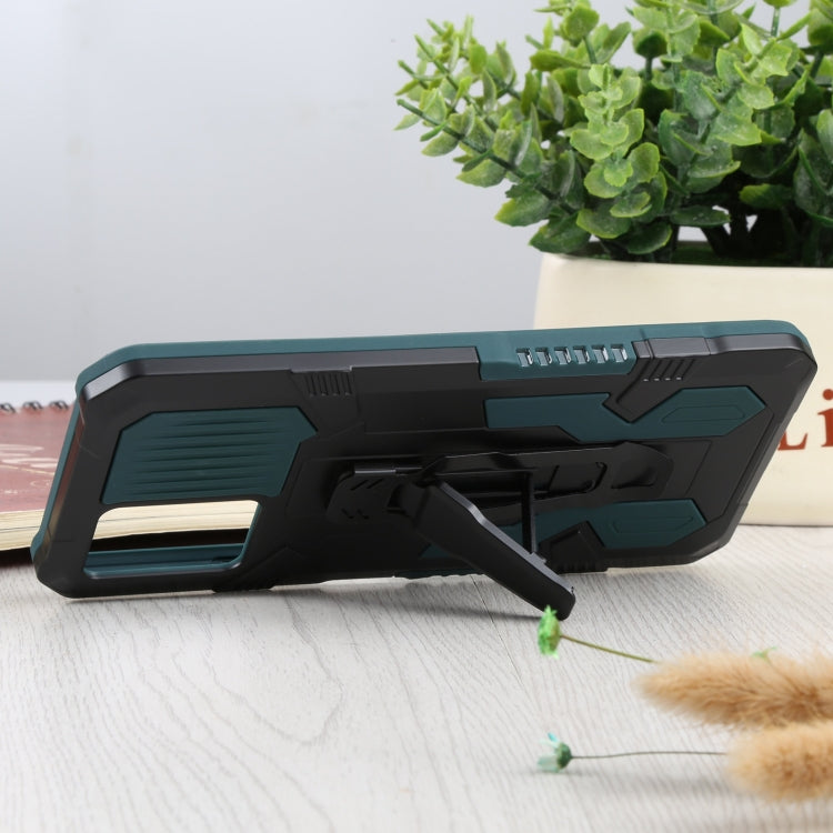 For vivo Y21s Armor Warrior Shockproof PC + TPU Protective Case