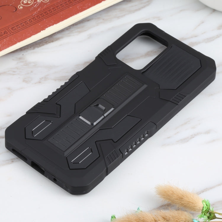 For Xiaomi Redmi 10 Vanguard Warrior All Inclusive Double-color Shockproof TPU + PC Protective Case with Holder