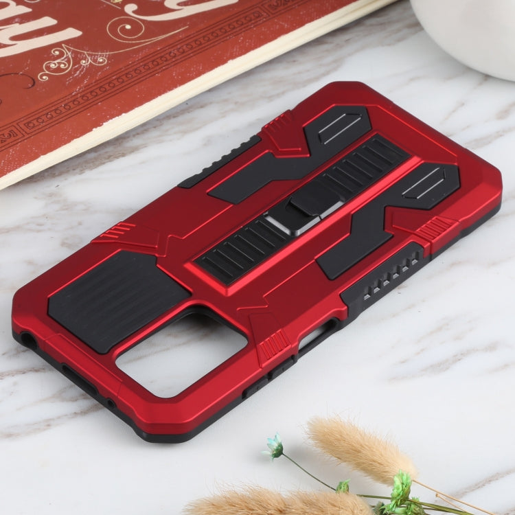 For Xiaomi Redmi 10 Vanguard Warrior All Inclusive Double-color Shockproof TPU + PC Protective Case with Holder