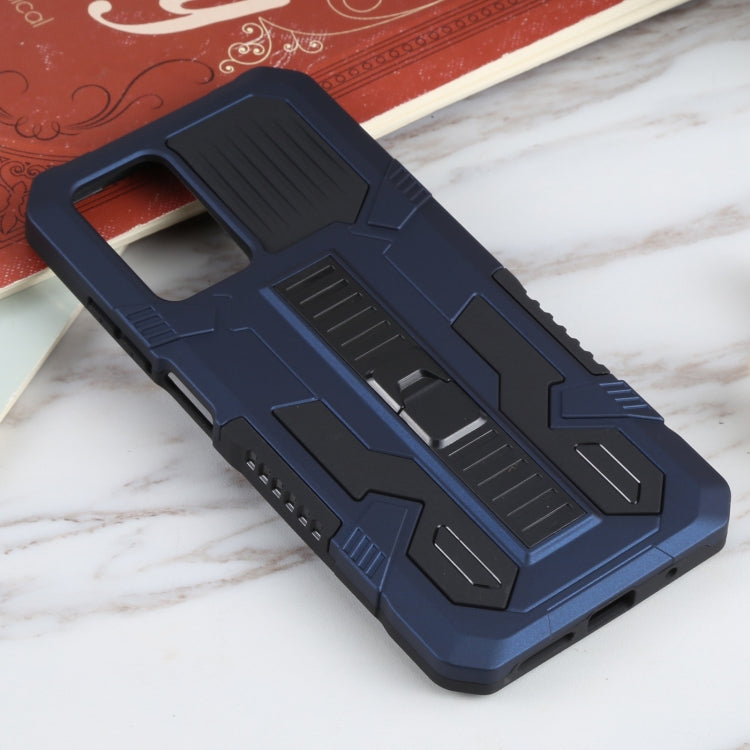 For Xiaomi Redmi 10 Vanguard Warrior All Inclusive Double-color Shockproof TPU + PC Protective Case with Holder