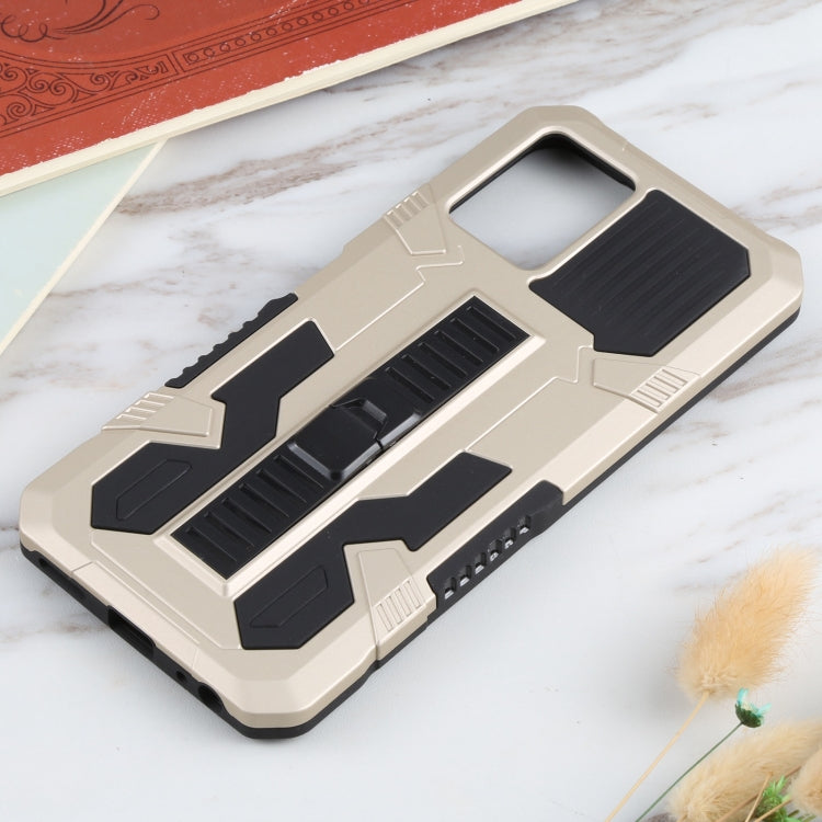 For vivo Y21s / Y33s / Y21 Vanguard Warrior All Inclusive Double-color Shockproof TPU + PC Protective Case with Holder