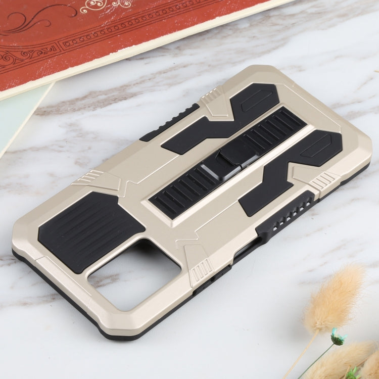 For vivo Y21s / Y33s / Y21 Vanguard Warrior All Inclusive Double-color Shockproof TPU + PC Protective Case with Holder