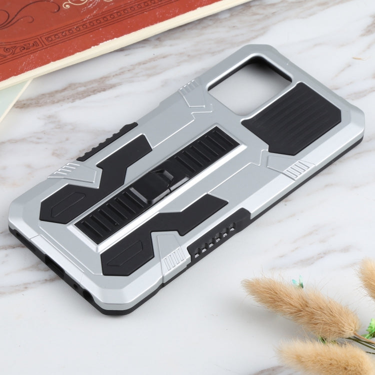 For vivo Y21s / Y33s / Y21 Vanguard Warrior All Inclusive Double-color Shockproof TPU + PC Protective Case with Holder