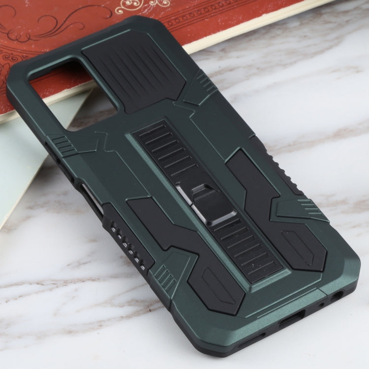 For vivo Y21s / Y33s / Y21 Vanguard Warrior All Inclusive Double-color Shockproof TPU + PC Protective Case with Holder