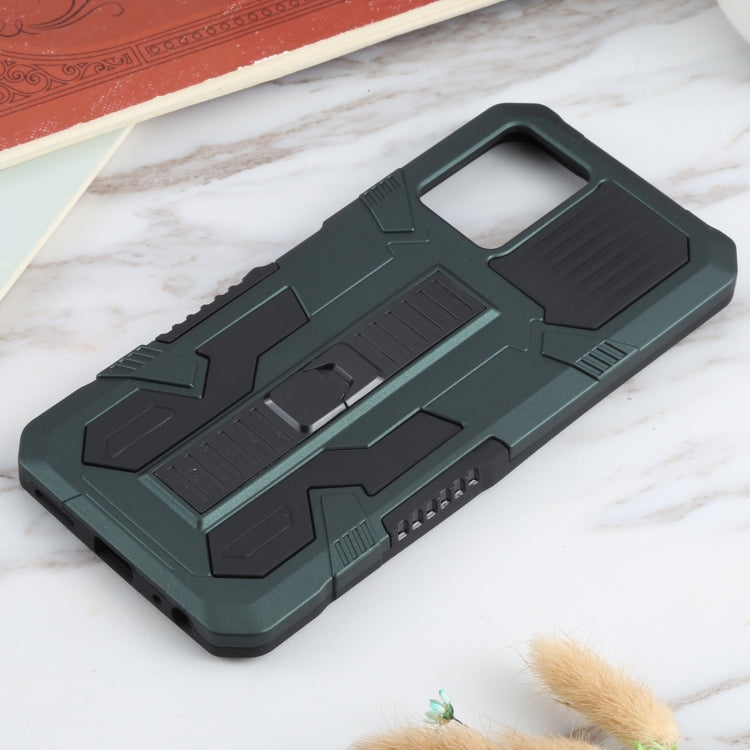 For vivo Y21s / Y33s / Y21 Vanguard Warrior All Inclusive Double-color Shockproof TPU + PC Protective Case with Holder