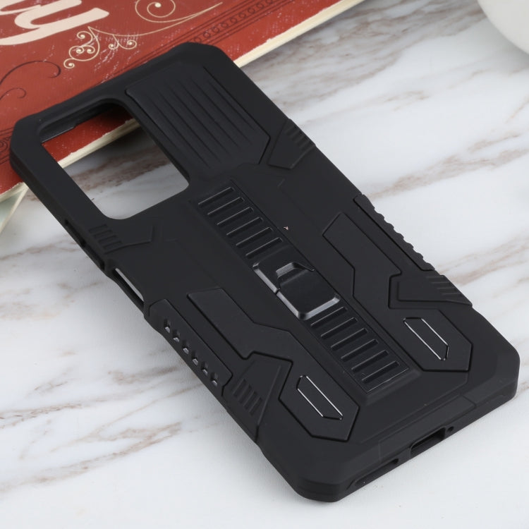 For Xiaomi 11T Vanguard Warrior All Inclusive Double-color Shockproof TPU + PC Protective Case with Holder