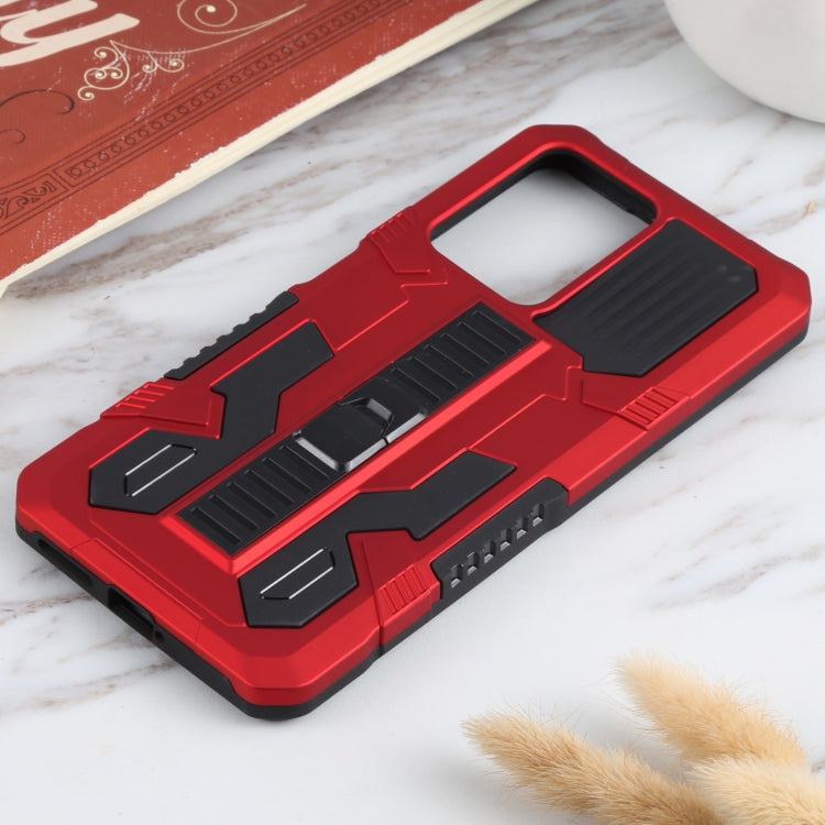 For Xiaomi 11T Vanguard Warrior All Inclusive Double-color Shockproof TPU + PC Protective Case with Holder