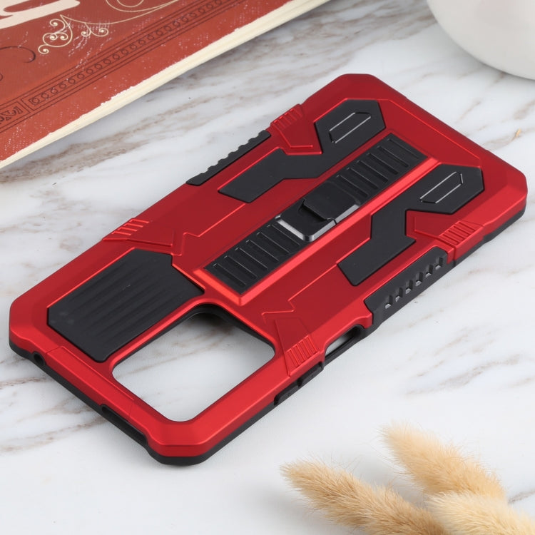 For Xiaomi 11T Vanguard Warrior All Inclusive Double-color Shockproof TPU + PC Protective Case with Holder