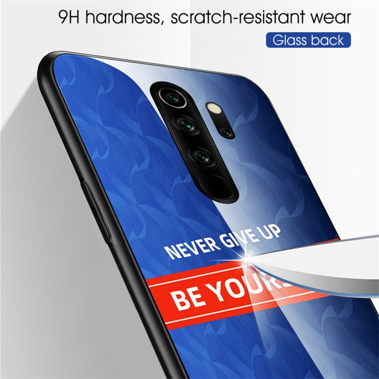 For Xiaomi Redmi Note 8 Pro Shockproof PC + TPU + Glass Protective Case