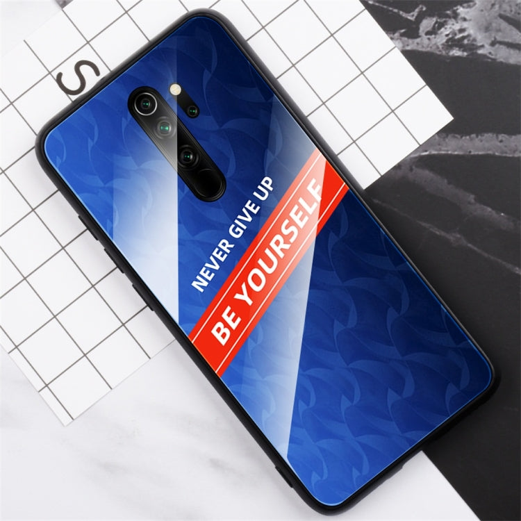 For Xiaomi Redmi Note 8 Pro Shockproof PC + TPU + Glass Protective Case