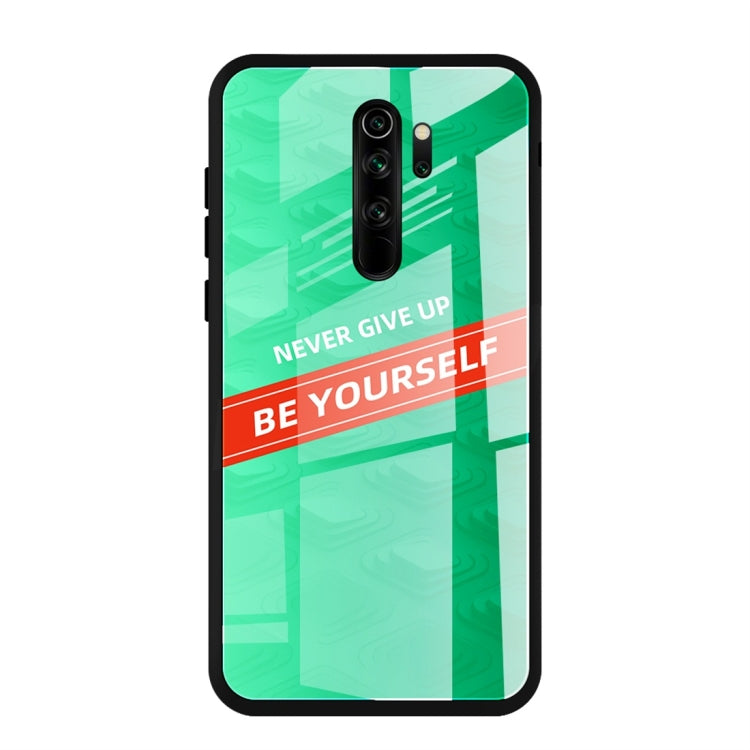 For Xiaomi Redmi Note 8 Pro Shockproof PC + TPU + Glass Protective Case