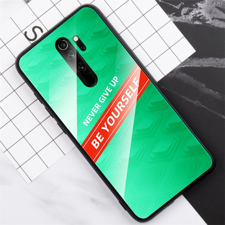 For Xiaomi Redmi Note 8 Pro Shockproof PC + TPU + Glass Protective Case