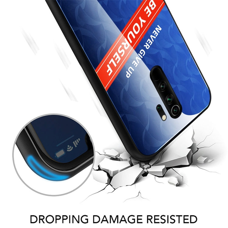 For Xiaomi Redmi Note 8 Pro Shockproof PC + TPU + Glass Protective Case