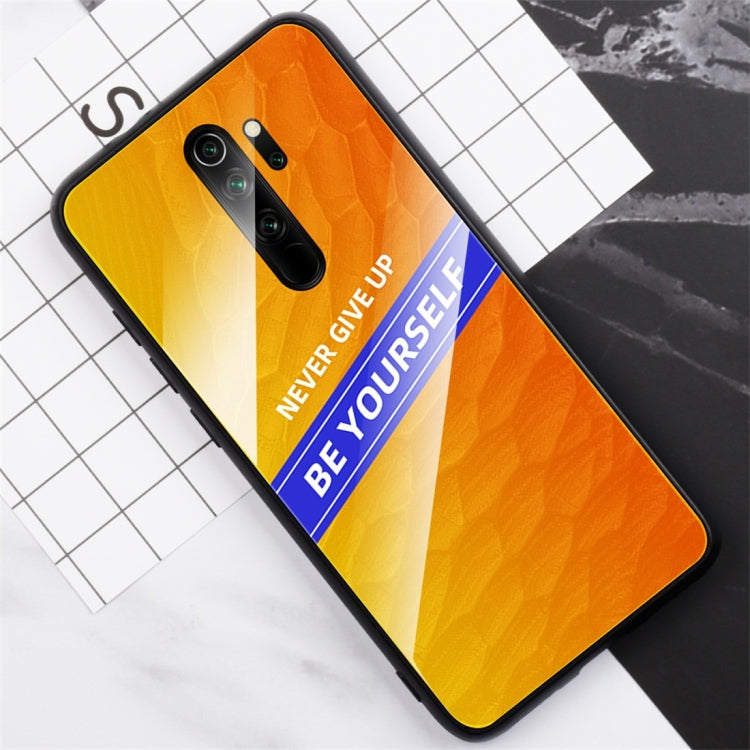For Xiaomi Redmi Note 8 Pro Shockproof PC + TPU + Glass Protective Case