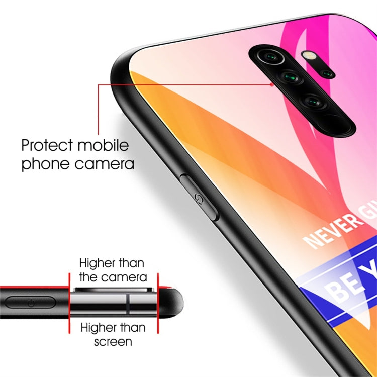 For Xiaomi Redmi Note 8 Pro Shockproof PC + TPU + Glass Protective Case