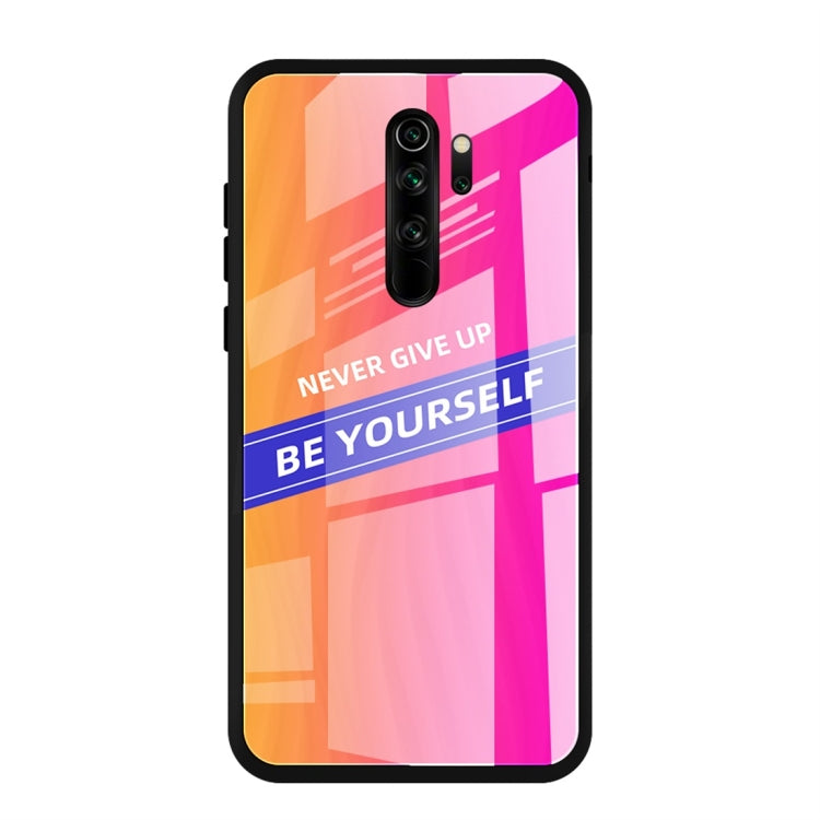 For Xiaomi Redmi Note 8 Pro Shockproof PC + TPU + Glass Protective Case