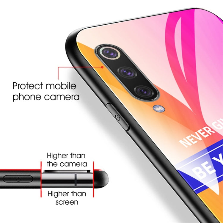 For Xiaomi Mi 9 SE Shockproof PC + TPU + Glass Protective Case