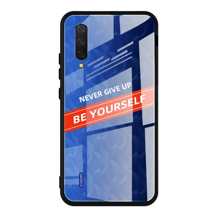 For Xiaomi Mi CC9 Shockproof PC + TPU + Glass Protective Case