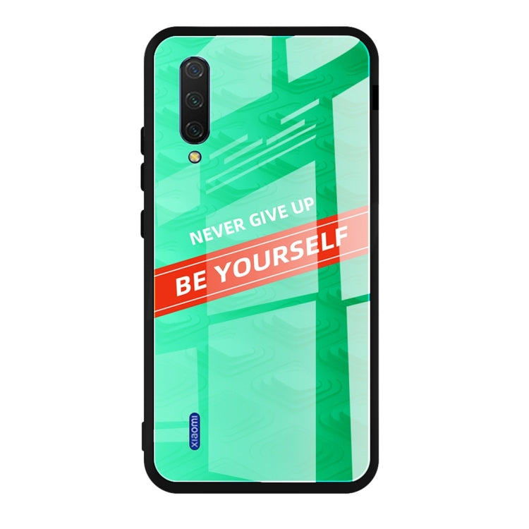 For Xiaomi Mi CC9 Shockproof PC + TPU + Glass Protective Case