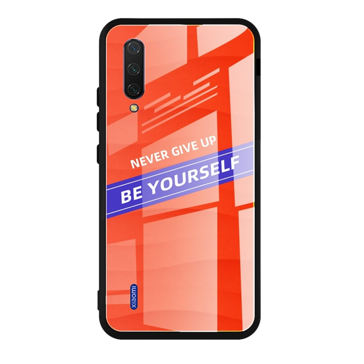 For Xiaomi Mi CC9 Shockproof PC + TPU + Glass Protective Case