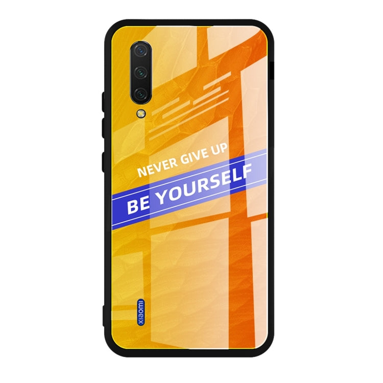 For Xiaomi Mi CC9 Shockproof PC + TPU + Glass Protective Case