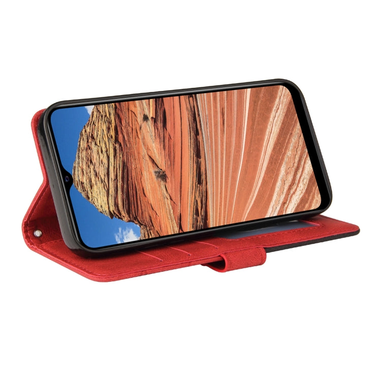 For vivo Y20/Y20A/Y20s/Y20i/Y20G Dual-color Splicing Horizontal Flip PU Leather Case with Holder & Card Slots & Wallet