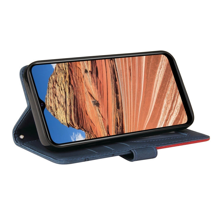 For vivo Y20/Y20A/Y20s/Y20i/Y20G Dual-color Splicing Horizontal Flip PU Leather Case with Holder & Card Slots & Wallet