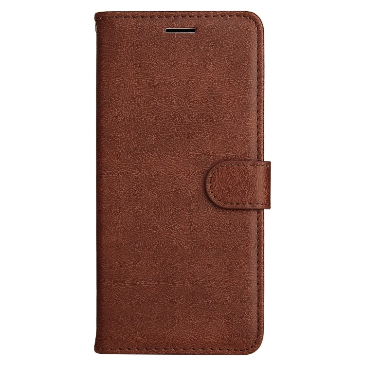 For Xiaomi Mi 11T / 11T Pro Pure Color Horizontal Flip Leather Case with Holder & Card Slots & Wallet & Lanyard