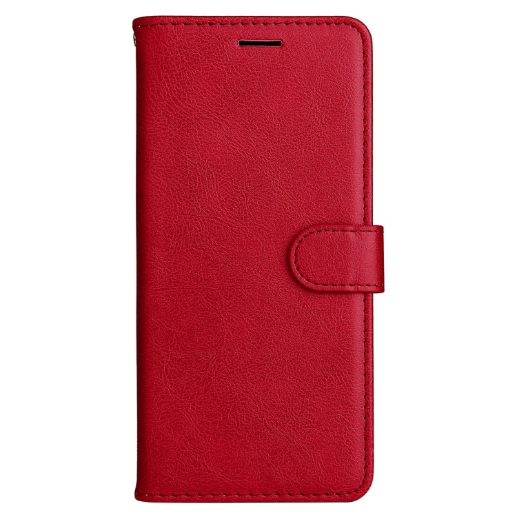 For Xiaomi Mi 11T / 11T Pro Pure Color Horizontal Flip Leather Case with Holder & Card Slots & Wallet & Lanyard