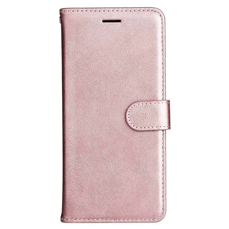 For Xiaomi Mi 11T / 11T Pro Pure Color Horizontal Flip Leather Case with Holder & Card Slots & Wallet & Lanyard
