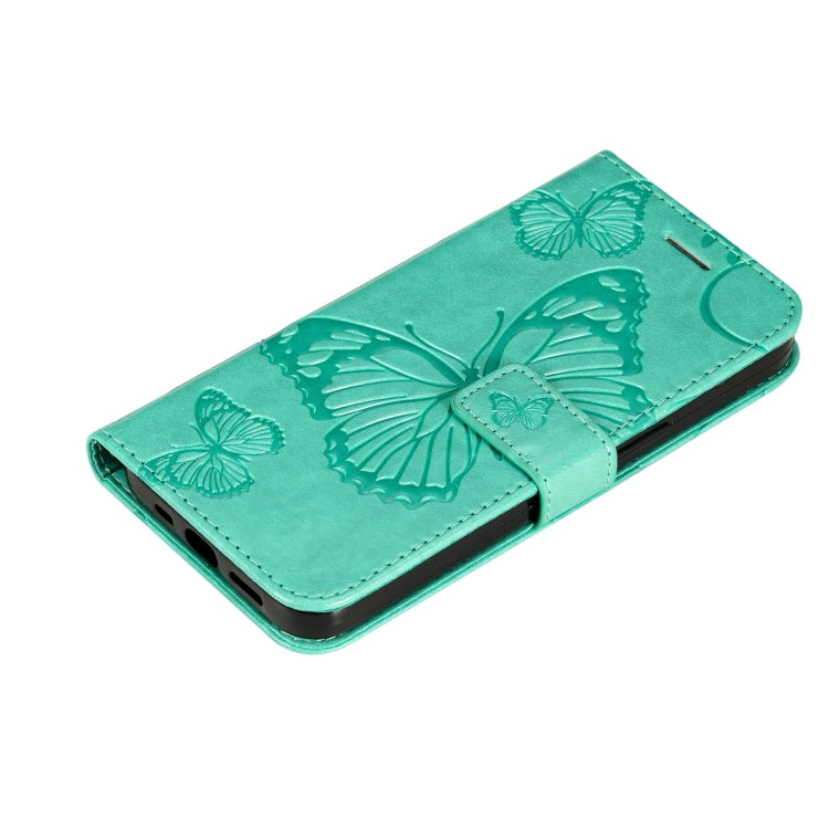 For Xiaomi Mi 11T / 11T Pro Pressed Printing Butterfly Pattern Horizontal Flip PU Leather Case with Holder & Card Slots & Wallet & Lanyard