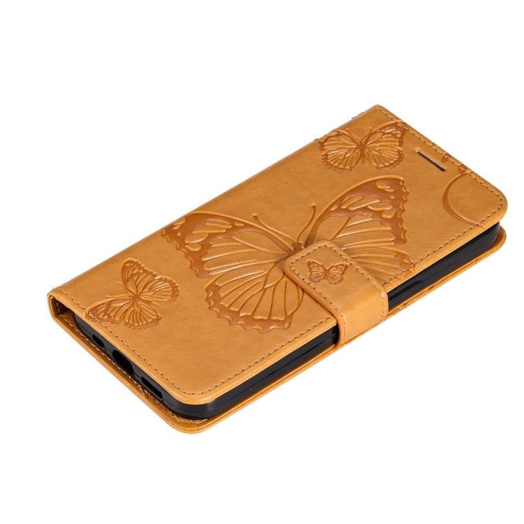 For Xiaomi Mi 11T / 11T Pro Pressed Printing Butterfly Pattern Horizontal Flip PU Leather Case with Holder & Card Slots & Wallet & Lanyard