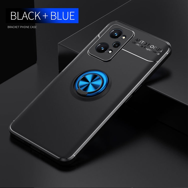 For OPPO Realme GT Neo2 Metal Ring Holder 360 Degree Rotating TPU Phone Case