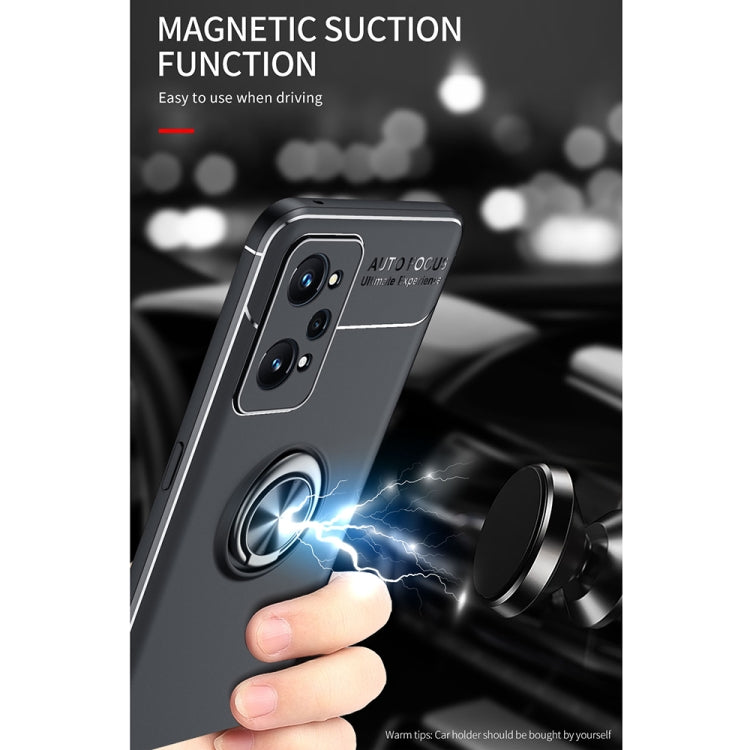 For OPPO Realme GT Neo2 Metal Ring Holder 360 Degree Rotating TPU Phone Case