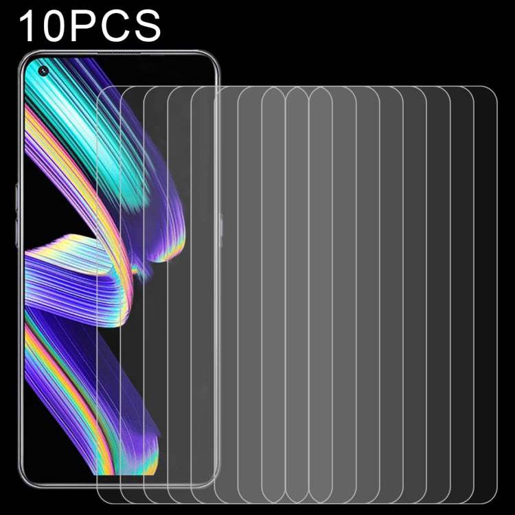 For OPPO Realme GT Neo / GT Neo Flash / GT Neo2T 10 PCS 0.26mm 9H 2.5D Tempered Glass Film