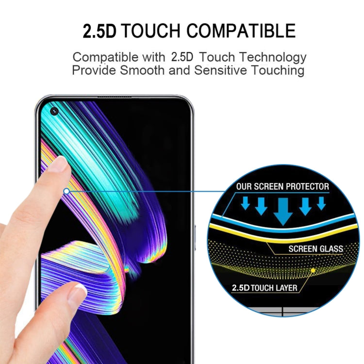 For OPPO Realme GT Neo / GT Neo Flash / GT Neo2T 25 PCS Full Glue Full Screen Tempered Glass Film