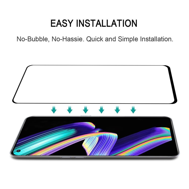 For OPPO Realme GT Neo / GT Neo Flash / GT Neo2T 25 PCS Full Glue Full Screen Tempered Glass Film