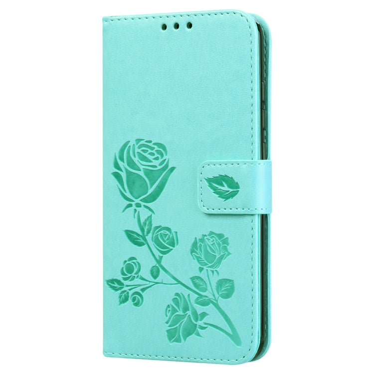 For Xiaomi Redmi 8 Rose Embossed Horizontal Flip PU Leather Case, with Holder & Card Slots & Wallet