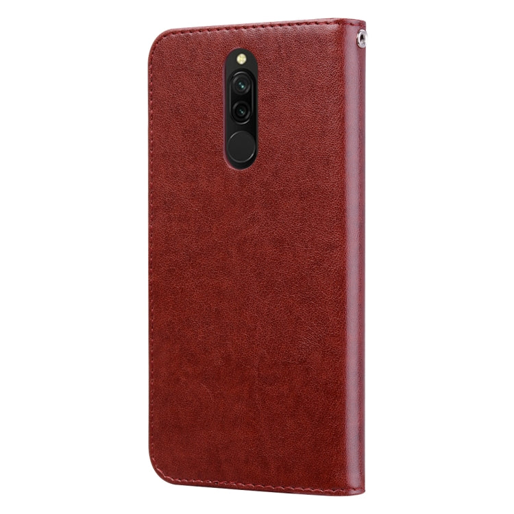 For Xiaomi Redmi 8 Rose Embossed Horizontal Flip PU Leather Case, with Holder & Card Slots & Wallet
