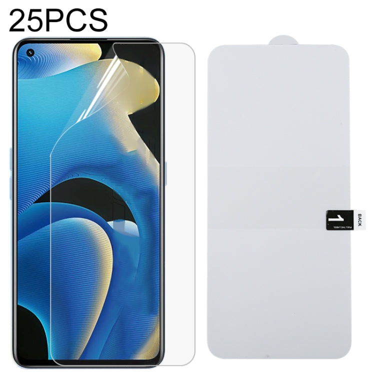 For OPPO Realme GT Neo2 25 PCS Full Screen Protector Explosion-proof Hydrogel Film