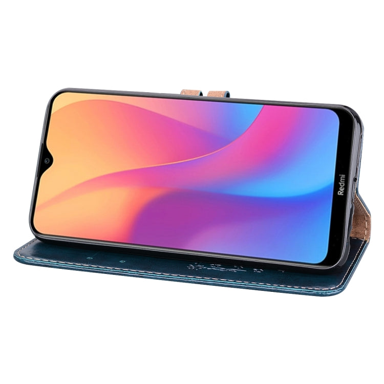 For Xiaomi Redmi 8A Business Style Oil Wax Texture Horizontal Flip Leather Case, with Holder & Card Slots & Wallet