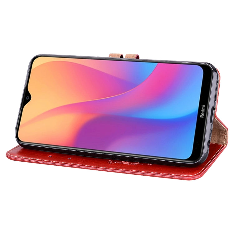 For Xiaomi Redmi 8A Business Style Oil Wax Texture Horizontal Flip Leather Case, with Holder & Card Slots & Wallet